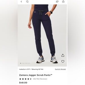 Figs Navy Zamora Jogger Scrub Pants Medium